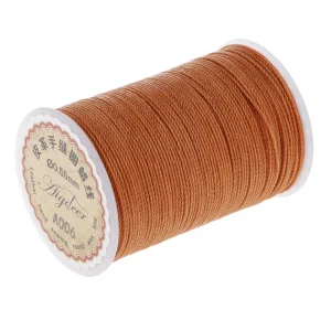 Marque Generique 0.55mm Cuir Couture Fil Ciré Main Couture Réparation Cordon Lumière… 11