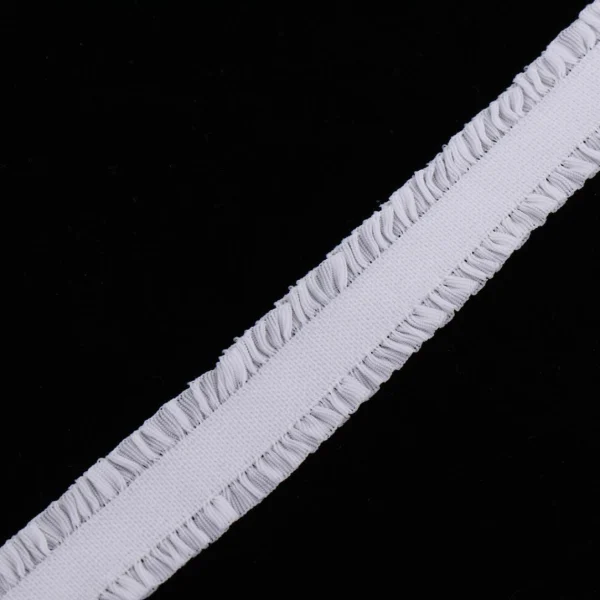 Marque Generique 1 Rouleau Couture Picot Bord Dentelle Extensible Double Ruban De Coutu… 5