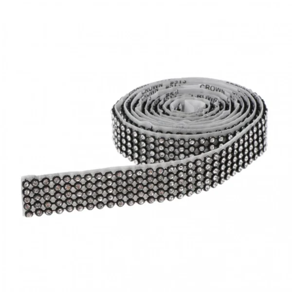 Marque Generique 1 Rouleau De 5 Rangées De Diamants De Ruban De Diamant Strass Wrap Wr… 1