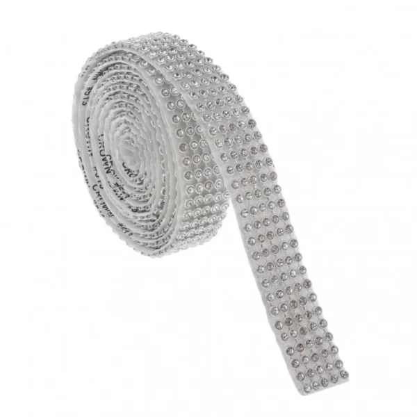 Marque Generique 1 Rouleau De 5 Rangées De Diamants De Ruban De Diamant Strass Wrap Wr… 5