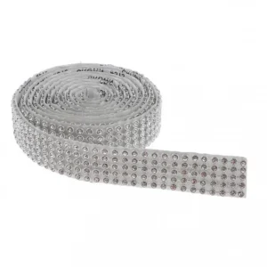 Marque Generique 1 Rouleau De 5 Rangées De Diamants De Ruban De Diamant Strass Wrap Wr… 15