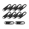 Marque Generique 10 Pcs Zipper Pull Remplacement Zipper Gripper Fixer Onglets Argent 11