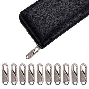 Marque Generique 10 Pcs Zipper Pull Remplacement Zipper Gripper Fixer Tabs Gun 11