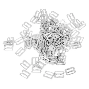 Marque Generique 100pcs Métal Soutien-gorge Sangle Régleur Curseur / Crochets Lingeri… 15