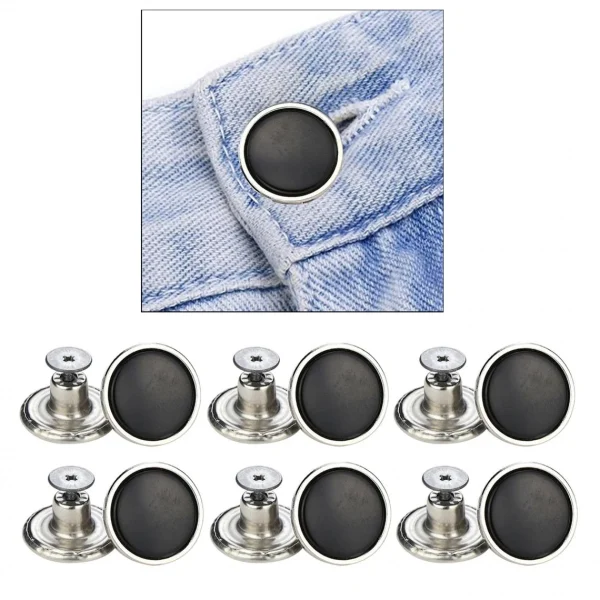Marque Generique 12x 17mm Jeans Boutons Réparation Goujons Pour Jean Pantalon Remplace… 6