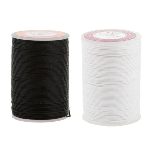 Marque Generique Chaîne Cirée Ronde De Fil De Couture De Polyester De 2 Bobines De 0…. 9
