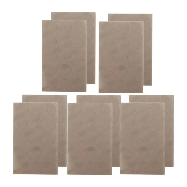 Marque Generique 10 Feuilles De Règle En Gel De Silicone Poignées Anneaux Adhésifs A… 1