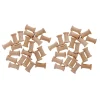 Marque Generique 200 Pièces En Bois Bobines Vides Pour Fil Fil Bobines Cordon Bobines … 19