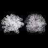 Marque Generique 200Pcs 6mm Réglage En Nylon 8 Crochet Soutien-gorge Slider Buckle Bik… 5