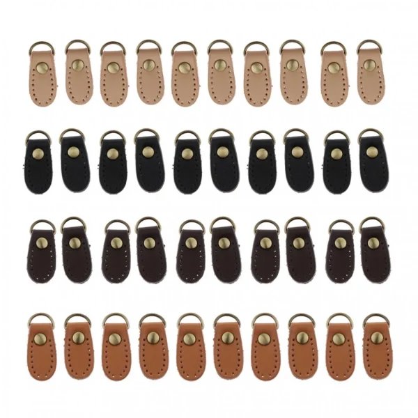Marque Generique 20 Paires Pu Cuir Sac à Main Sangle Boucle Boucle Crochet Crochet Sac… 1