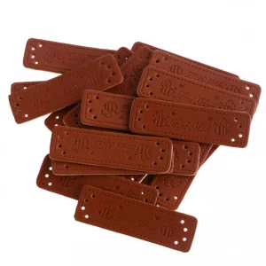 Marque Generique 20 Pcs Rétro En Cuir Marron étiquette à La Main étiquettes Bricola… 13
