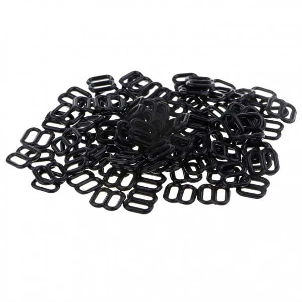 Marque Generique 200 Pièces 8-Forme Boucle De Bretelle De Soutien-gorge Pour Couture … 5