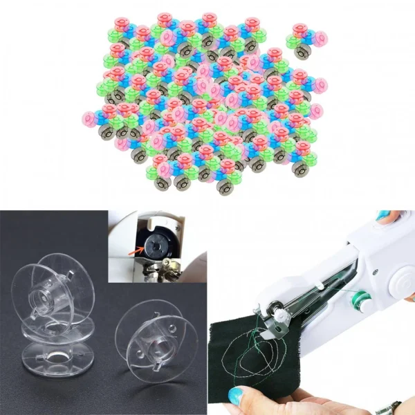 Marque Generique 200 Pièces De Rechange Transparentes De Bobines De Machine à Coudre … 6