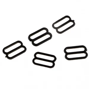 Marque Generique 200pcs Crochets Nylon Soutien-Gorge Boucles Curseurs Crochets 8 Attach… 11