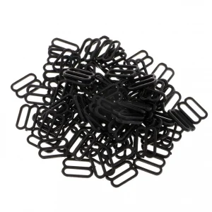 Marque Generique 200pcs Crochets Nylon Soutien-Gorge Boucles Curseurs Crochets 8 Attach… 13