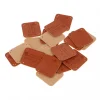 Marque Generique 20pcs étiquettes En Cuir PU étiquette à La Main Bricolage Vêtement… 17
