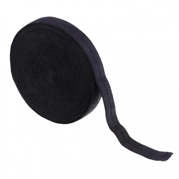 Marque Generique 2pcs Bande De Coton Élastique Bande Couture Rouleau Bande Coton, Noir… 4