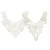 Marque Generique 2x Dentelle Blanche Venise Brodé Col Appliques Robe Accessoire Bricol… 5