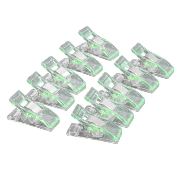 Vhbw 10x Wonderclips Pinces à Tissu épingles Plastique Vert Pour Fai… 1