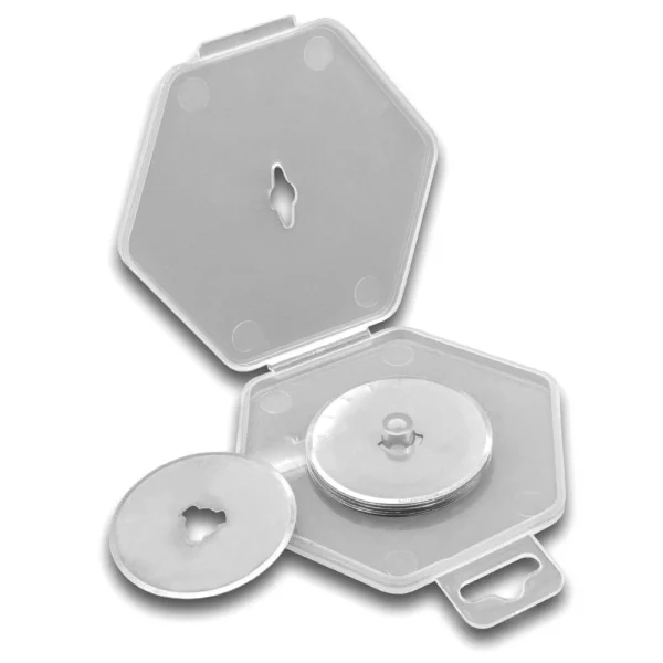 Vhbw 10x Lames De Rechange 28 Mm Pour Couteau Rotatif, Cutter Rotatif 1