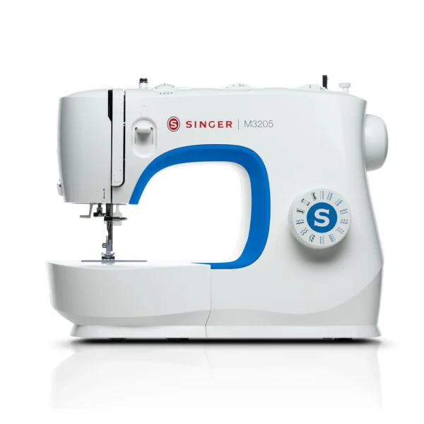 Machine à Coudre SINGER M3205 – Blanc 1