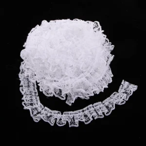 Marque Generique 5 Verges Couleurs Diverses Ruban Floral Élastique Garniture Dentelle … 11