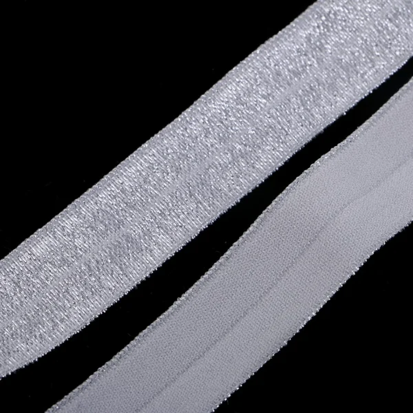 Marque Generique 5 Yards Couture Paillettes élastiques Bnad élastiques Ruban Ruban Po… 4