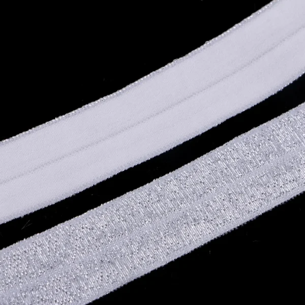 Marque Generique 5 Yards Couture Paillettes élastiques Garnitures De Ruban Extensible … 4