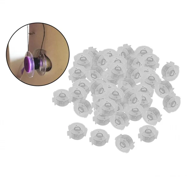 Marque Generique 50pcs Canette à Coudre Petits Clips Quilting Fil Porte-bobine Outil C… 1