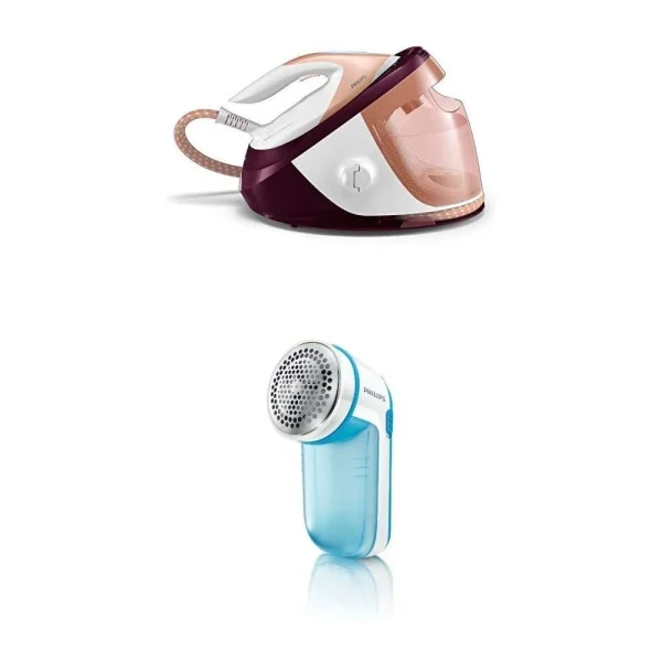 Philips Centrale Vapeur De 1,8L 7,5 Bars 2100W Avec Rasoir Anti Bouloches Viol… 1