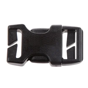 Marque Generique 1pcs Boucle De Libération Latérale En Plastique Noir Boucles Sangle … 9