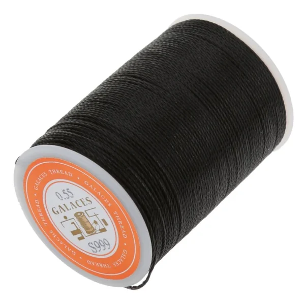 Marque Generique Chaîne Cirée Ronde De Fil De Couture De Polyester De 2 Bobines De 0…. 4