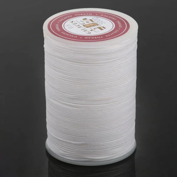 Marque Generique 3 Rouleaux (85m) Cordon Cire Blanc Noir Et Beige Pour Bracelet / Colli… 3
