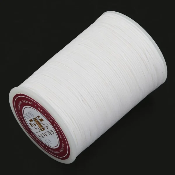 Marque Generique 3 Rouleaux (85m) Cordon Cire Blanc Noir Et Beige Pour Bracelet / Colli… 4