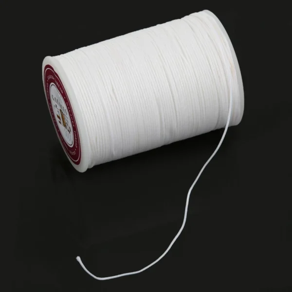 Marque Generique 3 Rouleaux (85m) Cordon Cire Blanc Noir Et Beige Pour Bracelet / Colli… 5