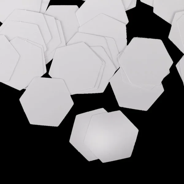 Marque Generique 100 Pièces Hexagonales Anglais Papier Piecing Quilting Modèles Artis… 3