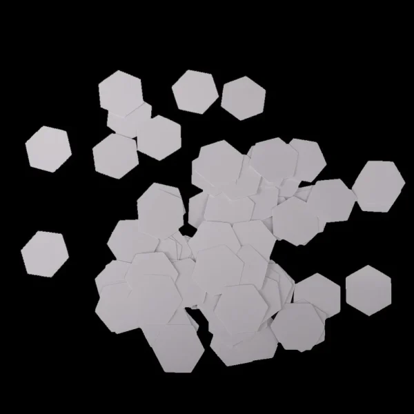Marque Generique 100 Pièces Hexagonales Anglais Papier Piecing Quilting Modèles Artis… 5