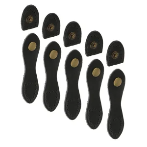 Marque Generique 5 Boucles En Cuir De Coin Rond Porte-monnaie Porte-monnaie Accessoires… 9