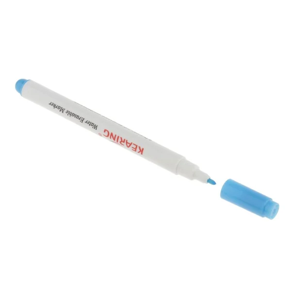 Marque Generique Stylo Effaçable Air / Eau Marqueur De Tissu Effaçable Bleu Stylo Sol… 3