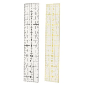 Marque Generique Forme Rectangulaire Acrylique Quilting Templates Patchwork Outil De R?… 13