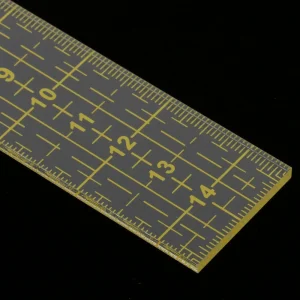 Marque Generique Forme Rectangulaire Acrylique Quilting Templates Patchwork Outil De R?… 15