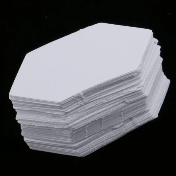 Marque Generique 100 Modèles De Matelassage De Papier De Forme De Polygone Pour Des Fo… 5