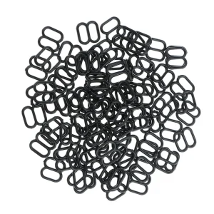 Marque Generique 100 Pièces En Plastique Soutien-gorge Lingerie Sangle Clips Crochet C… 9