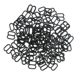 Marque Generique 100 Pièces En Plastique Soutien-gorge Lingerie Sangle Clips Crochet C… 15