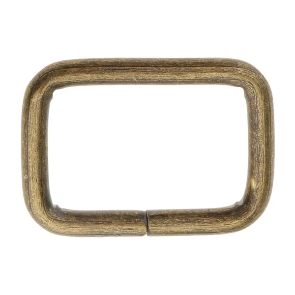 Marque Generique 20 Pièces En Métal Connecteur à Boucle Carrée Pour Bricolage Sac A… 5