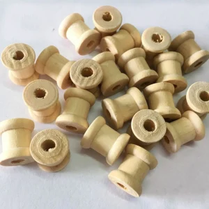 Marque Generique En Fil Bois Perles En Bois Fournitures Couture 13