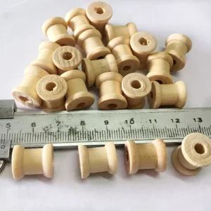 Marque Generique En Fil Bois Perles En Bois Fournitures Couture 11