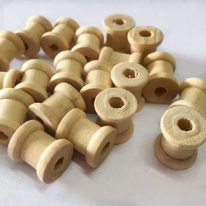 Marque Generique En Fil Bois Perles En Bois Fournitures Couture 15