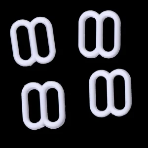 Marque Generique 100 Pièces Soutien-gorge En Plastique Lingerie Sangle Clips Crochet B… 11