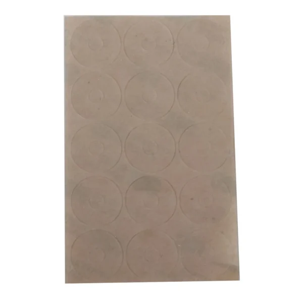 Marque Generique 10 Feuilles De Règle En Gel De Silicone Poignées Anneaux Adhésifs A… 6